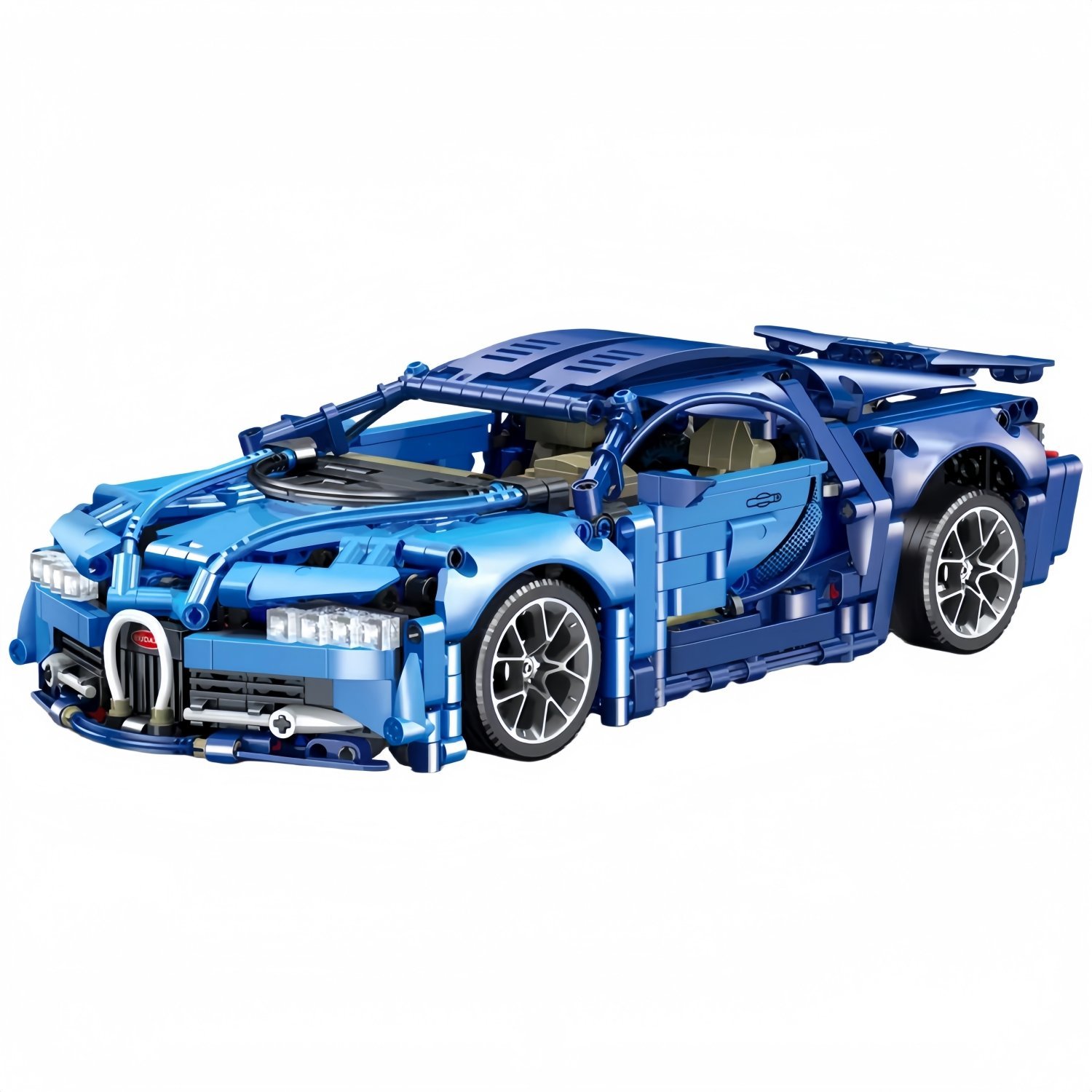 Static Sports Car Building Blocks Mini Particle Educational Assembly Decoration
