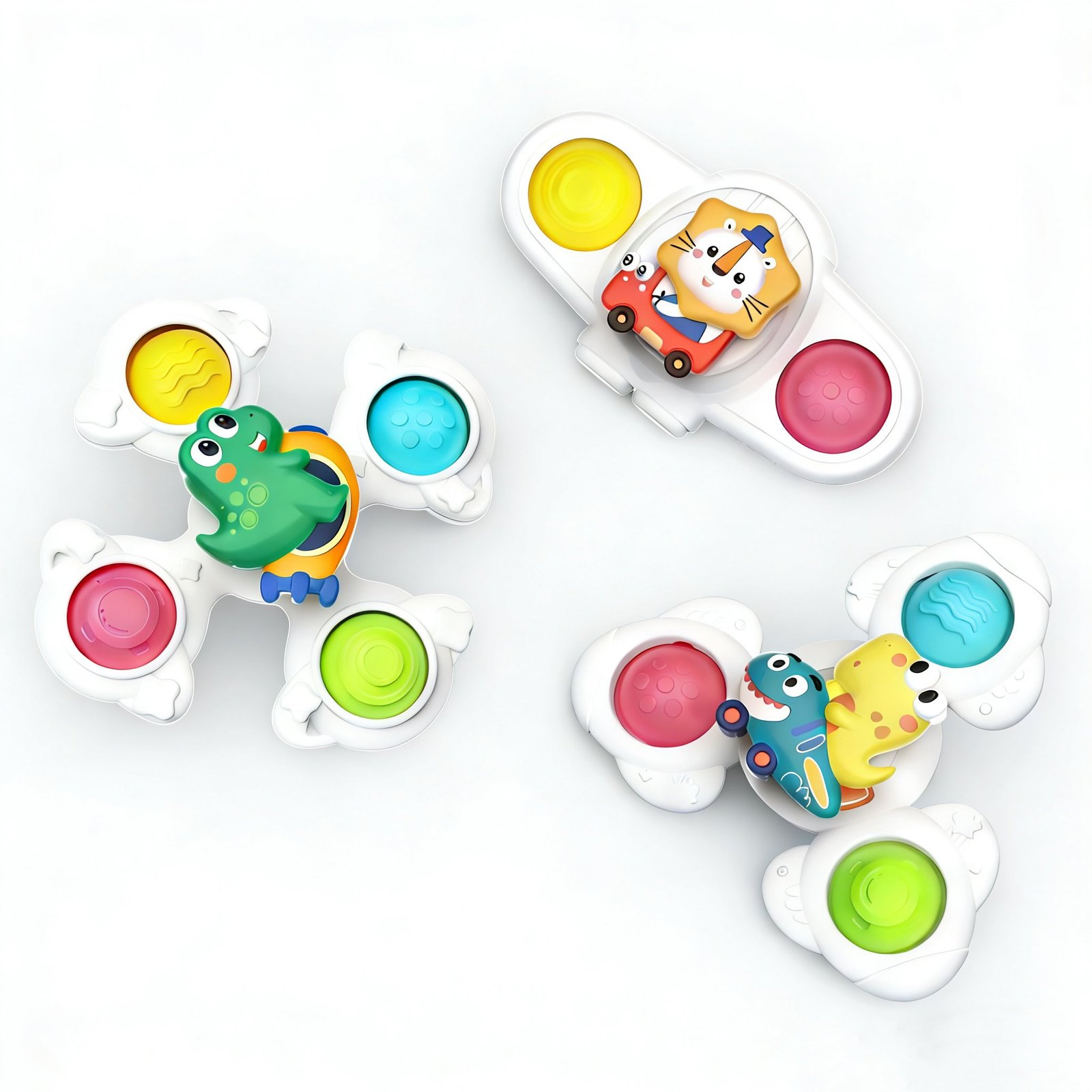 Animal Suction Cup Spinning Toy