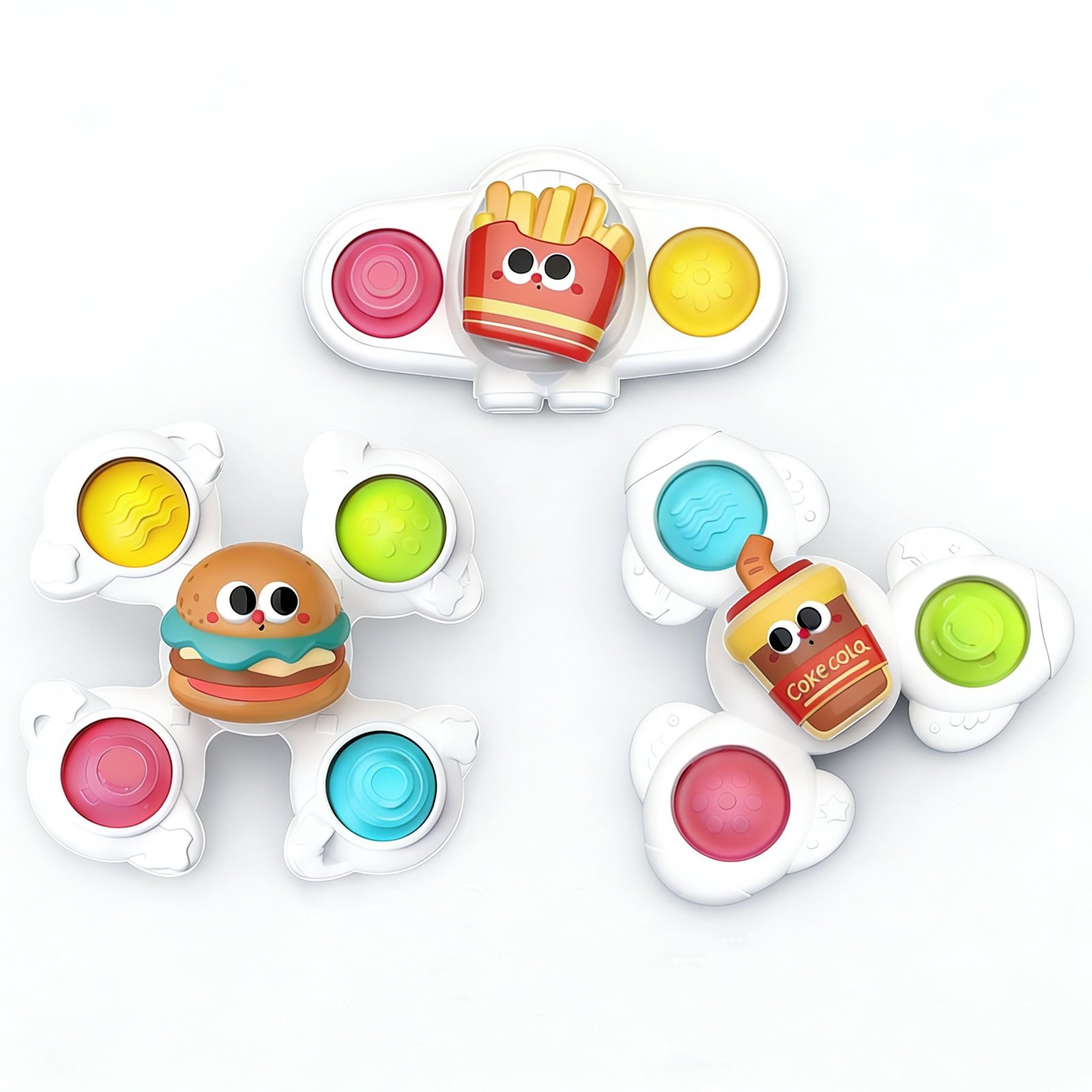 Food Themed Rotary Suction Cup Toy