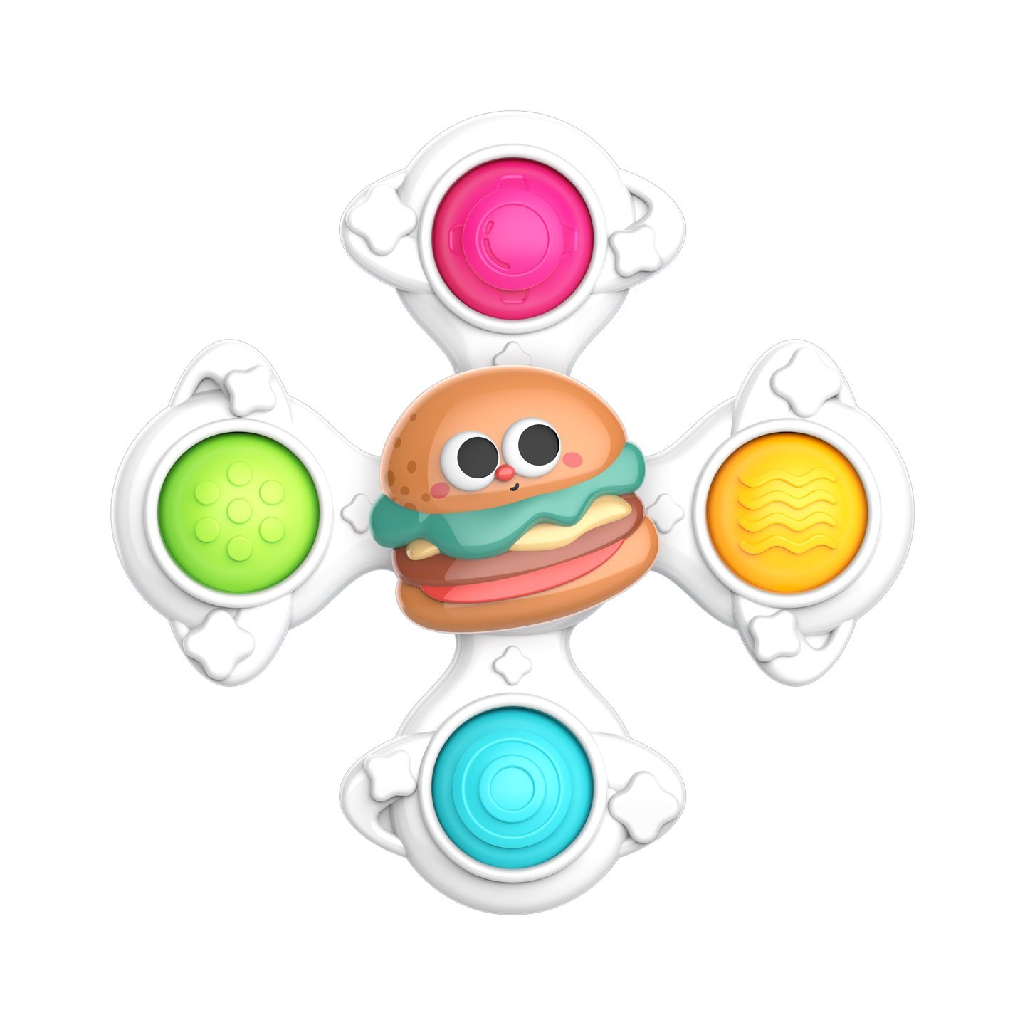 Food Style Suction Cup Rotating Toy