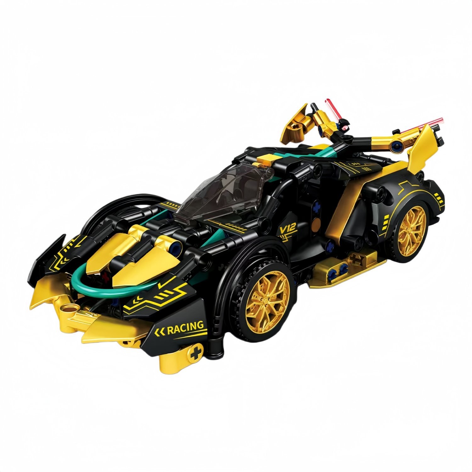 1:20 Educational DIY Sports Car Building Blocks Model