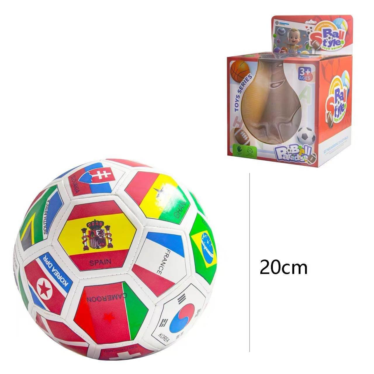 8 Inch Soccer Ball Kids Sports Play Toy Outdoor Game