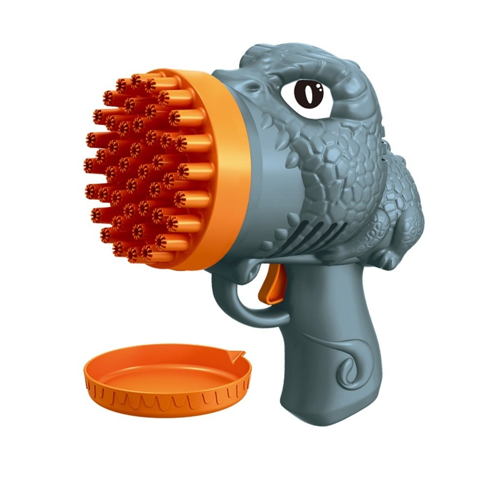 44 Holes Cartoon Dinosaur Bubble Gun