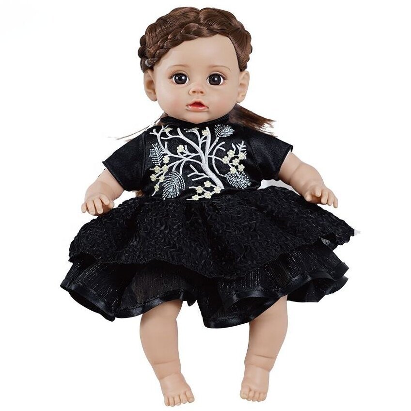 Lifelike 14in Reborn Doll Cotton Body