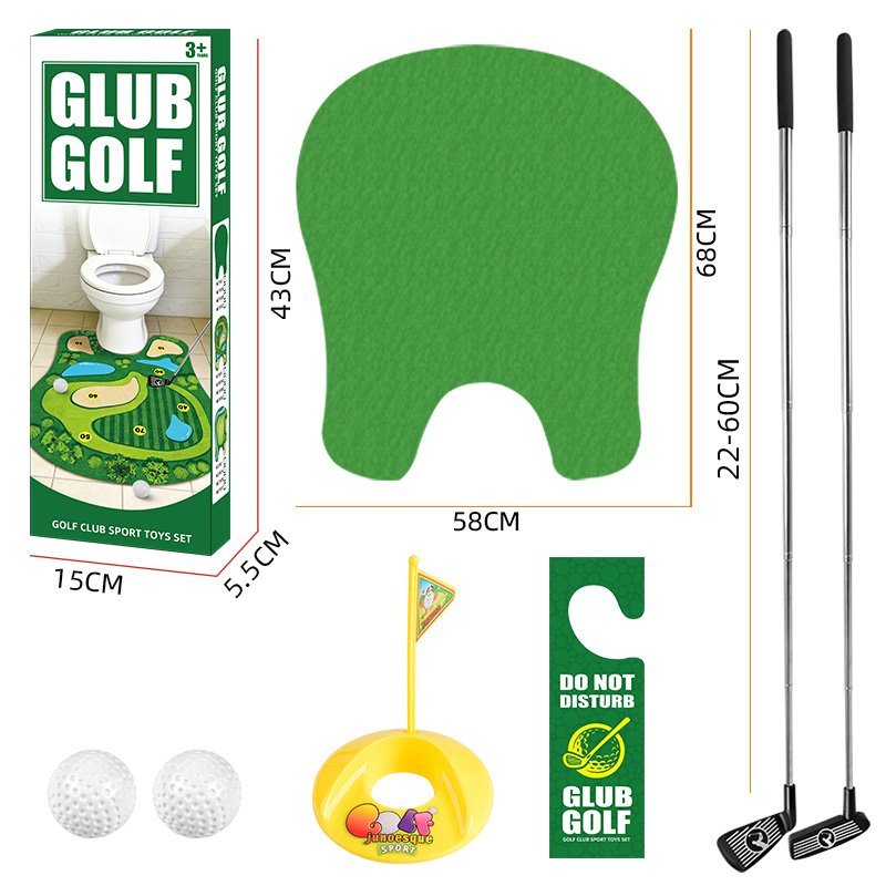 Golf Sports Toy Set with 2 Club for Kids