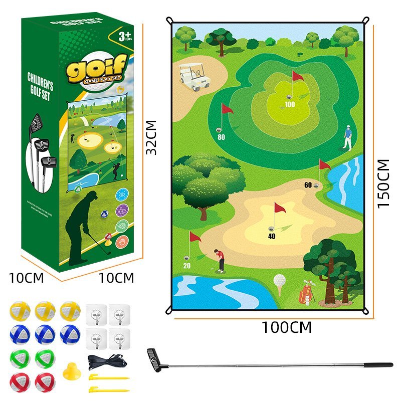 1 Club Golf Toy Set 150*100CM for Kids Indoor Outdoor Play